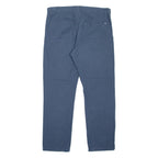 CALVIN KLEIN Mens Trousers Blue Regular Straight W36 L30
