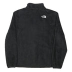 THE NORTH FACE Womens Black Fleece Jacket XL Polyester Blend Zip Outdoor Warm