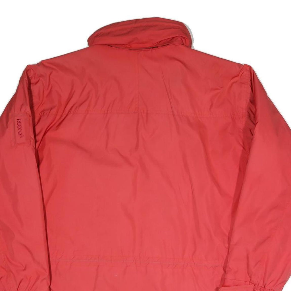AIR PUSH Mens Red L Polyester Blend Jacket Zip Long Sleeve Outdoor Casual