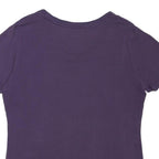 NIKE Womens Purple Graphic T-Shirt XL Short Sleeve Crew Neck Just Do It