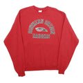 CHAMPION Mens Red Southern Oregon Raiders Crew Neck L Cotton Sweatshirt