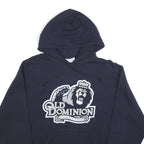CHAMPION Mens Navy Blue Old Dominion University Pullover Hoodie M Cotton Blend