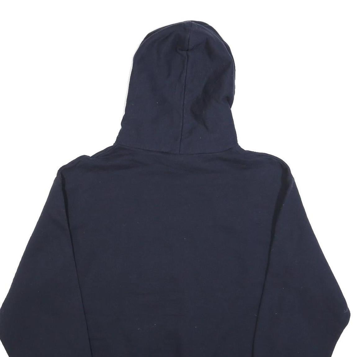 CHAMPION Mens Navy Blue Old Dominion University Pullover Hoodie M Cotton Blend