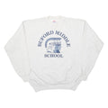 HAINES Buford Middle School Mens Sweatshirt Grey USA L