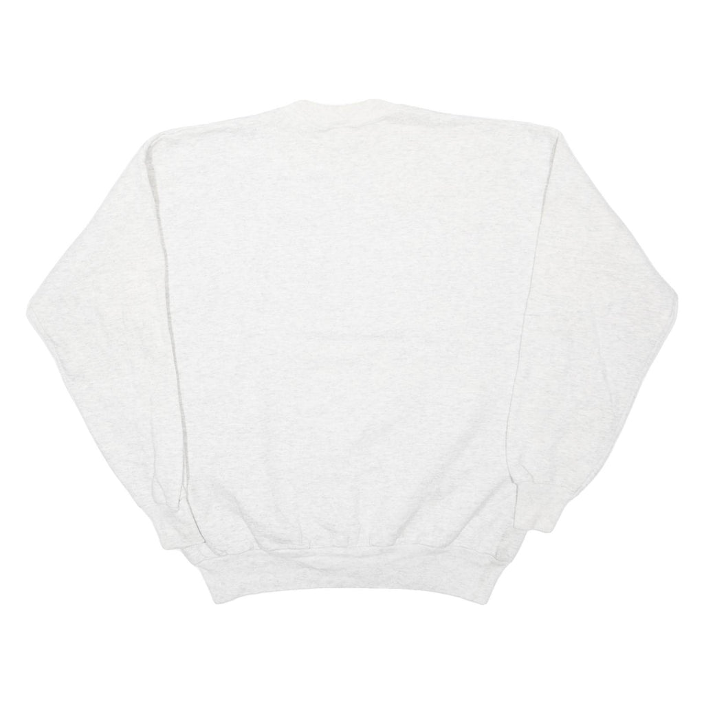 HAINES Buford Middle School Mens Sweatshirt Grey USA L