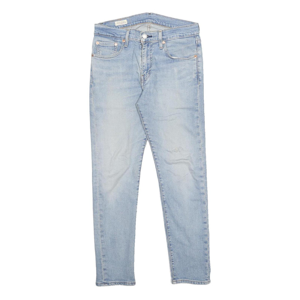 LEVI'S 512 BIG E Mens Slim Light Blue Denim W29 L30 Slim Fit Zip Fly Jeans