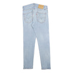 LEVI'S 512 BIG E Mens Slim Light Blue Denim W29 L30 Slim Fit Zip Fly Jeans