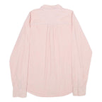 HILFIGER DENIM Mens Pink Cotton Shirt XL Casual Long Sleeve Pocket