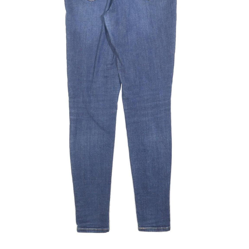 LEVI'S 720 Womens Slim Blue Denim Medium Jeans W25 L30 Stretch Cotton Blend