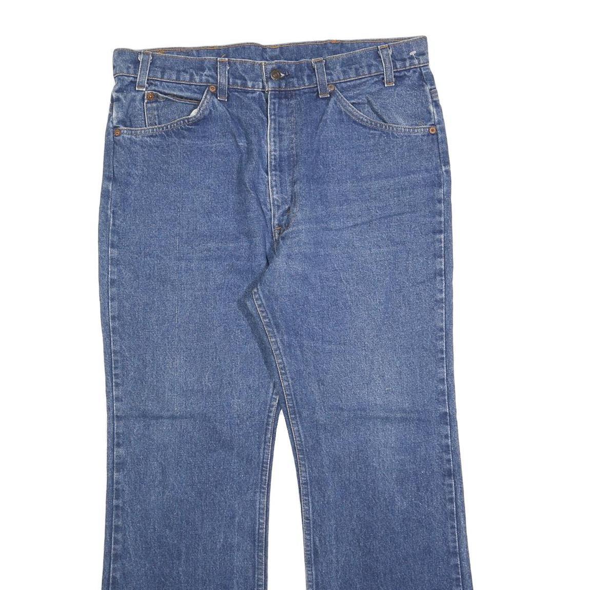 LEVI'S Mens Blue Regular Jeans Denim Medium W33 L30 Classic Zip Cotton Blend