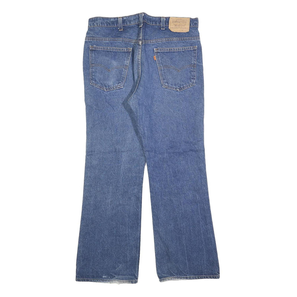 LEVI'S Mens Blue Regular Jeans Denim Medium W33 L30 Classic Zip Cotton Blend