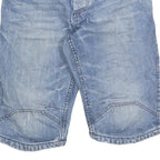 JACK & JONES Mens Shorts Blue Denim Regular M W32 Casual Cotton Blend