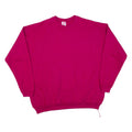 HANES Womens Sweatshirt Purple XL
