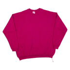 HANES Womens Sweatshirt Purple XL