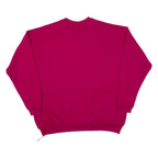 HANES Womens Sweatshirt Purple XL