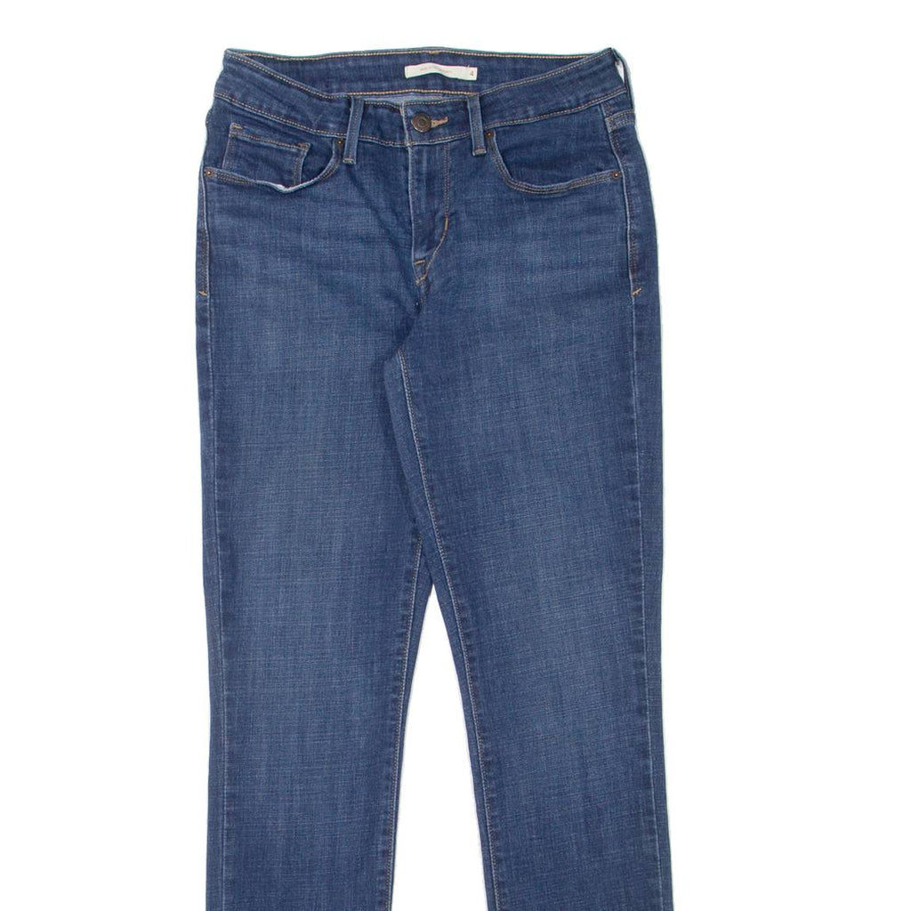 LEVI'S Mid Rise Womens Jeans Blue Slim Skinny W27 L32
