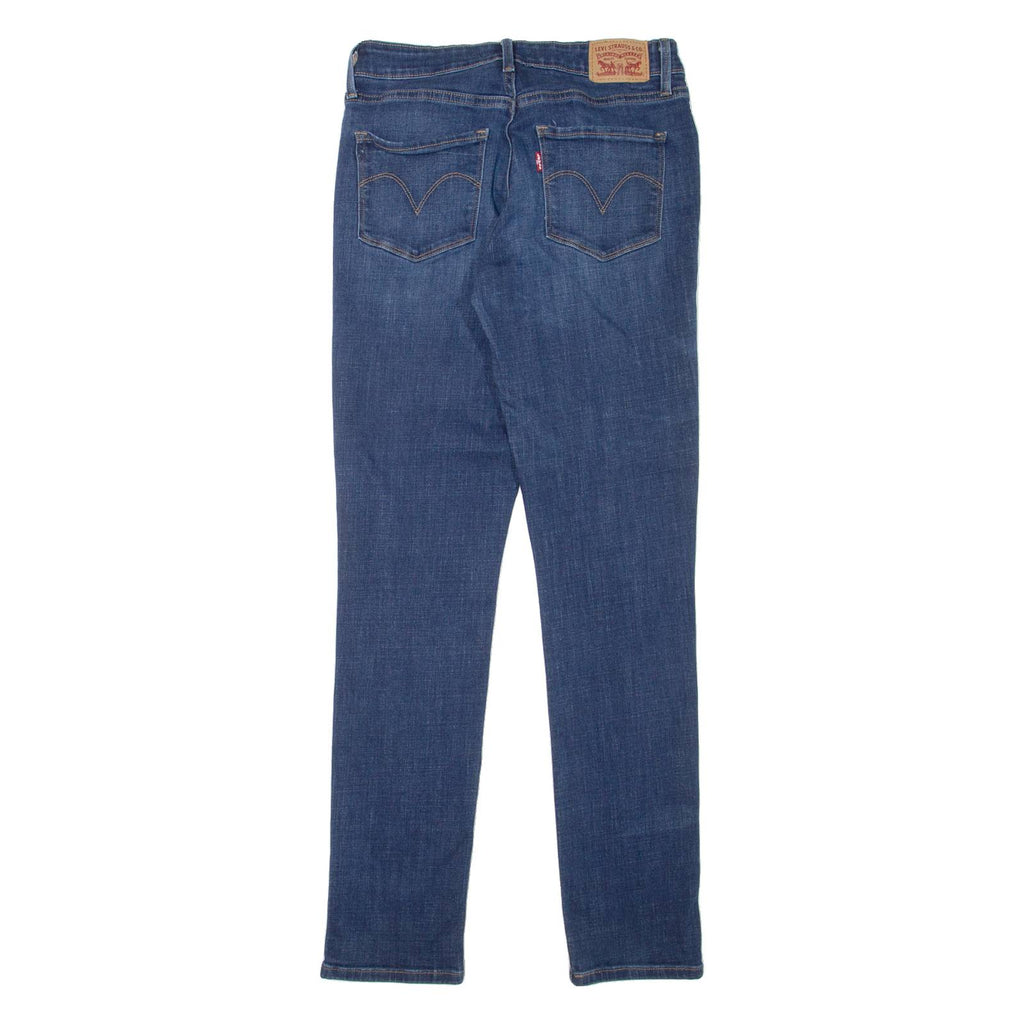 LEVI'S Mid Rise Womens Jeans Blue Slim Skinny W27 L32