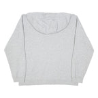 NIKE Mens Grey Full Zip Hoodie XL Lightweight Cotton Blend Casual Sportswear
