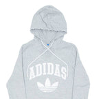 ADIDAS Womens Grey Hoodie UK 10