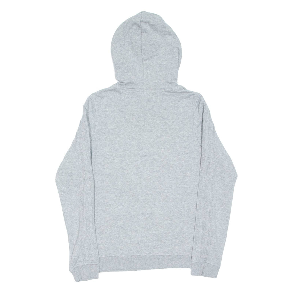 ADIDAS Womens Grey Hoodie UK 10