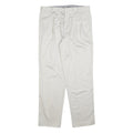 DOCKERS Mens Regular Fit Beige Cotton Blend Zip Trousers W36 L34 Classic