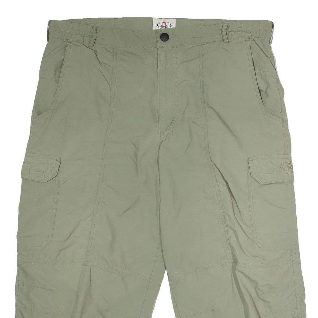 MAUL Outdoor Mens Trousers Grey Regular Straight W36 L22