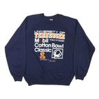 CUSTOM T'S Mens Navy University Of Tennessee Cotton Bowl Classic Crew Neck XL