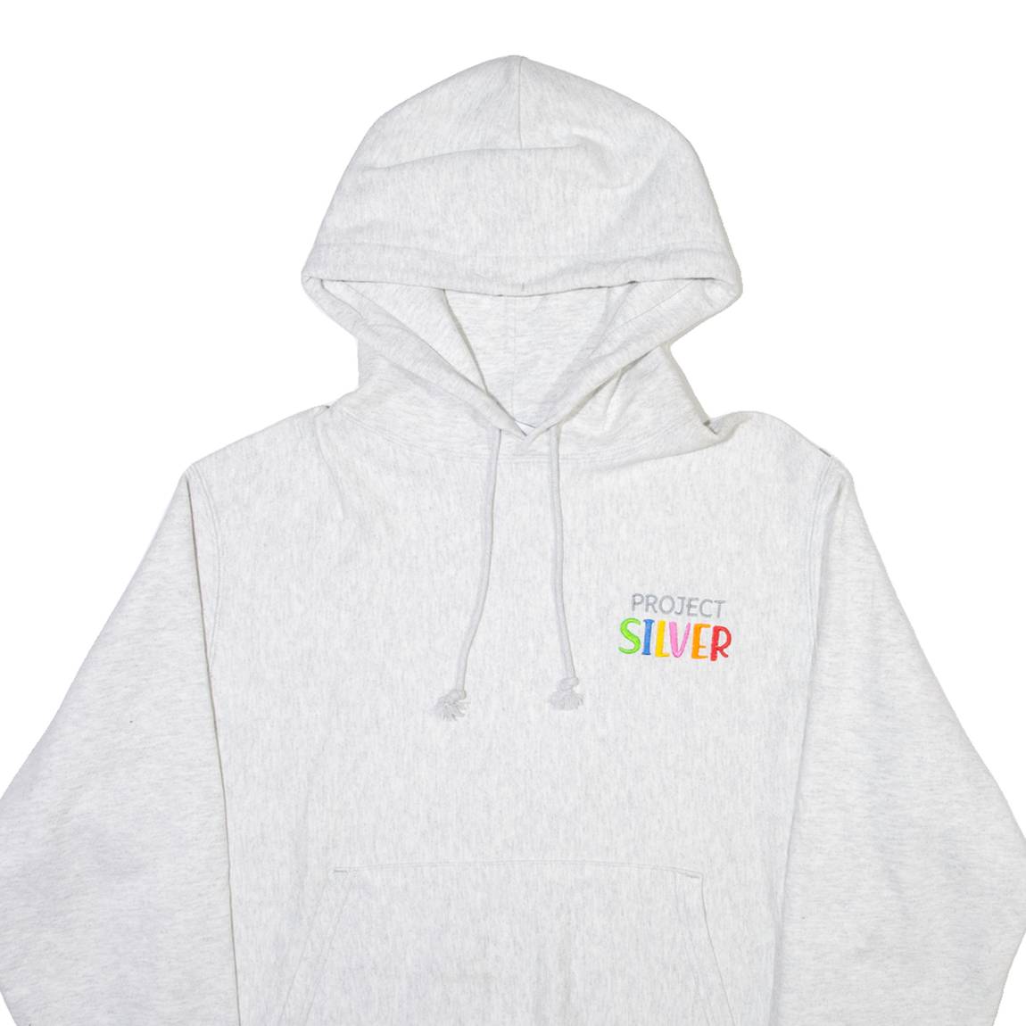 CHAMPION Project Silver Mens Grey Hoodie USA M