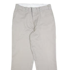 BIG MAC Mens Relaxed Beige Trousers W32 L29 Cotton Blend Zip Pocket Casual