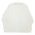 ESTER KEN PARIS Womens Shirt White Collared Long Sleeve XL