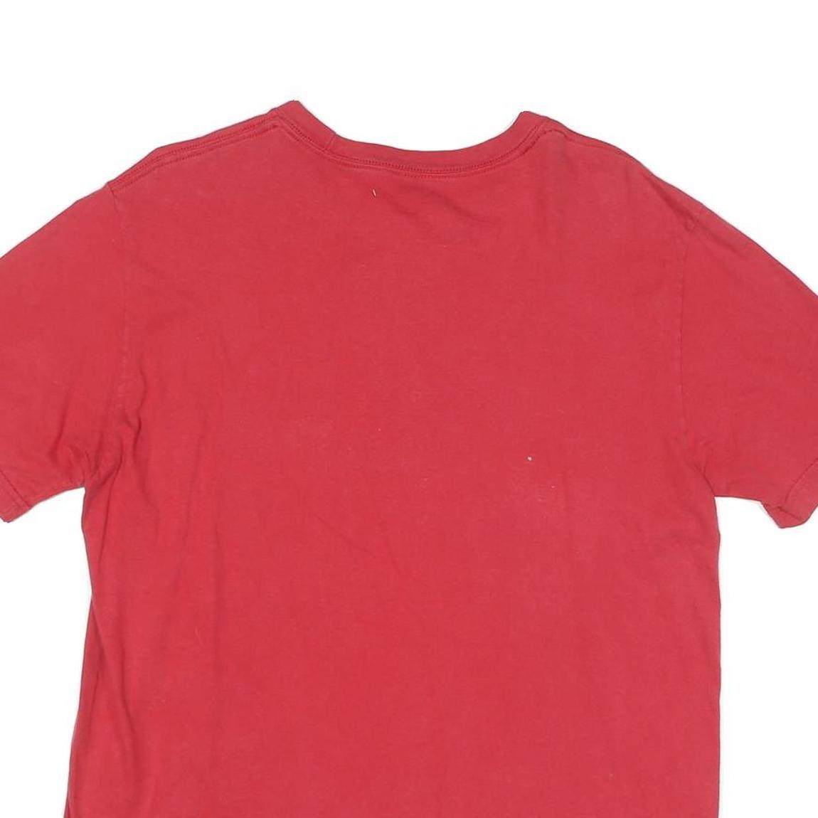 NIKE Mens Red 49ers Super Bowl XLVII Graphic T-Shirt M Short Sleeve Crew Neck