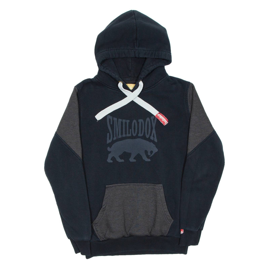 SMILODOX Mens Black Hoodie S