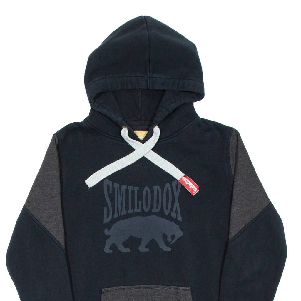 SMILODOX Mens Black Hoodie S