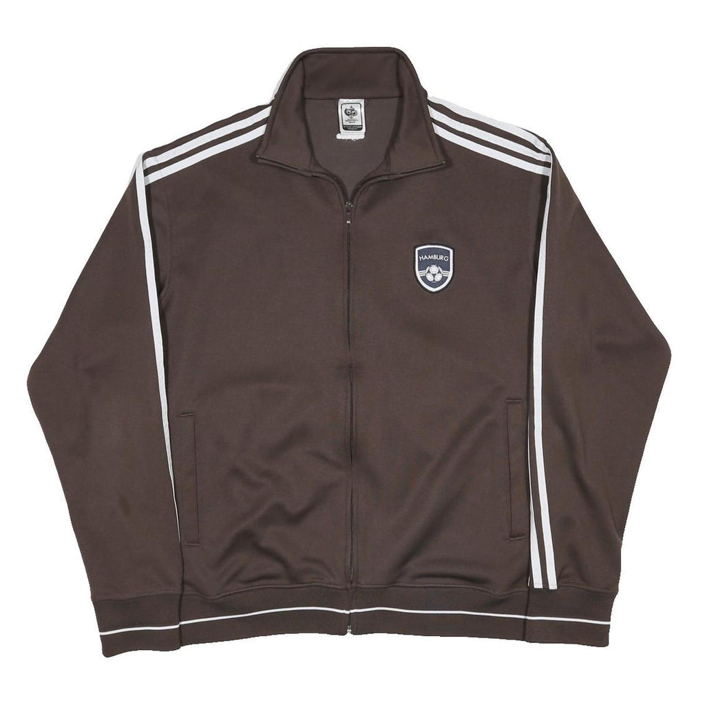 ADIDAS 2006 FIFA World Cup Germany Mens Brown & White Hamburg Track Jacket L