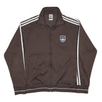 ADIDAS 2006 FIFA World Cup Germany Mens Brown & White Hamburg Track Jacket L
