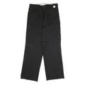 DICKIES Mens Black Regular Fit Cargo Trousers W31 L30 Workwear Durable Zip