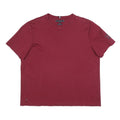 TOMMY HILFIGER Mens Red Graphic T-Shirt XL Short Sleeve Crew Neck Casual Cotton