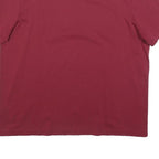 TOMMY HILFIGER Mens Red Graphic T-Shirt XL Short Sleeve Crew Neck Casual Cotton