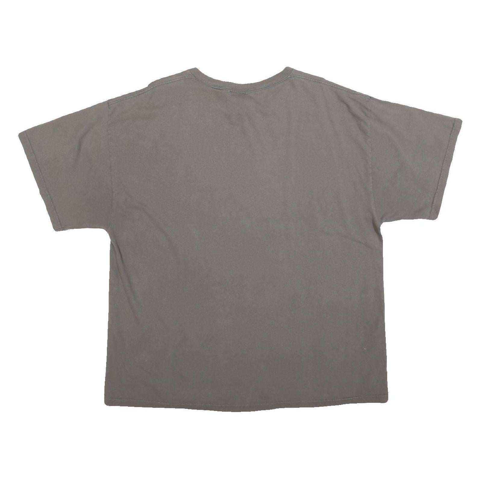 ZION Mens Grey Bob Marley Graphic T-Shirt XL Short Sleeve Crew Neck Vintage