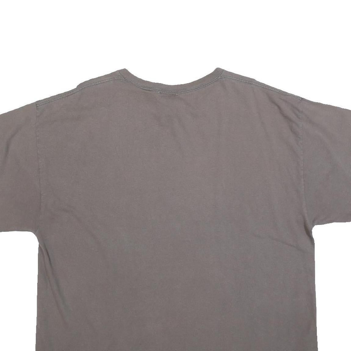 ZION Mens Grey Bob Marley Graphic T-Shirt XL Short Sleeve Crew Neck Vintage