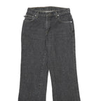 RALPH LAUREN POLO JEANS COMPANY Womens Regular Black Denim Raw W28 L31 Straight