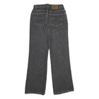 RALPH LAUREN POLO JEANS COMPANY Womens Regular Black Denim Raw W28 L31 Straight