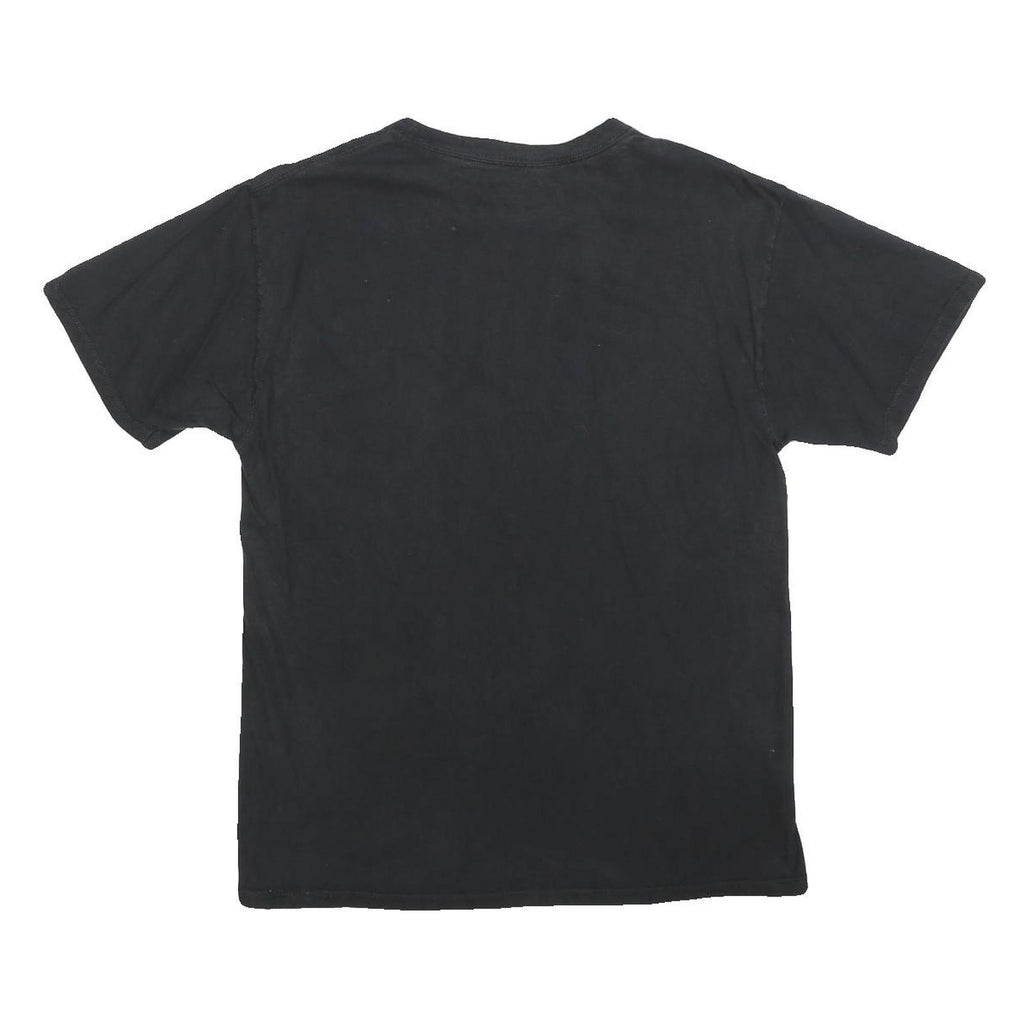 CHAMPION Mens Black Classic T-Shirt M Short Sleeve Crew Neck Chest Logo