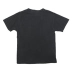 CHAMPION Mens Black Classic T-Shirt M Short Sleeve Crew Neck Chest Logo