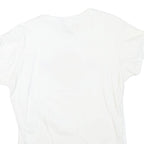 HARD ROCK CAFE Womens White Barcelona Graphic T-Shirt L Short Sleeve Crew Neck