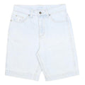 KARL KANI Mens Shorts Blue Casual Plain S W30 Stylish Summer Wear