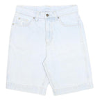 KARL KANI Mens Shorts Blue Casual Plain S W30 Stylish Summer Wear