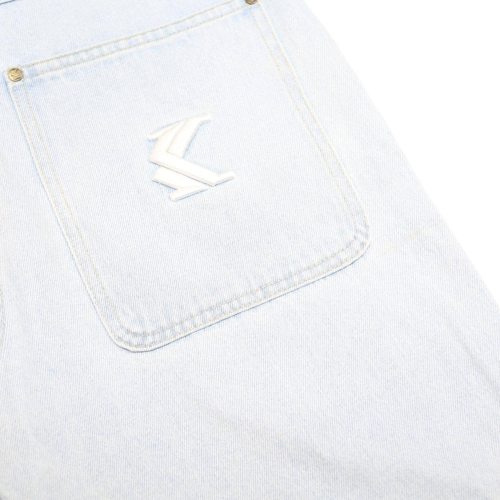 KARL KANI Mens Shorts Blue Casual Plain S W30 Stylish Summer Wear