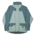 MAMMUT Womens Blue & Light Blue Outdoor Jacket S Polyester Blend Zip Pockets