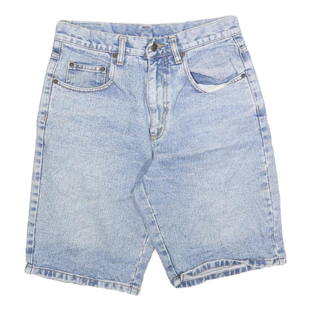 PEPE JEANS Womens Denim Blue Casual Shorts S W28 Classic Fit Cotton Blend